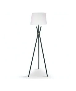 Sarantino Tripod Floor Lamp Black