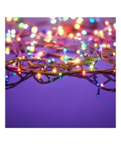Milano Décor Solar Powered Outdoor Fairy Lights 200 Lights Multicoloured 10003389 -The Shine Nook Sales Store 890424640 7 720x928