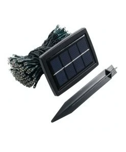 Milano Décor Solar Powered Outdoor Fairy Lights White 200 Lights 10003388