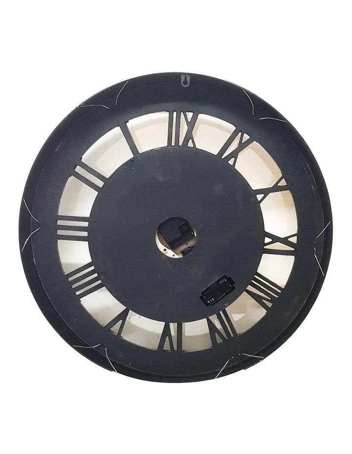 La Florentina Venetian Classic Moving Cogs Wall Clock 72cm Gold 2 La Florentina Venetian Classic Moving Cogs Wall Clock 72cm Gold - Image 2