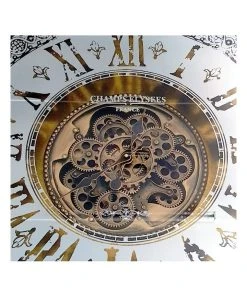 La Florentina Persian Moving Cogs Clock Wall Clock Gold -The Shine Nook Sales Store 893460250 3 720x928