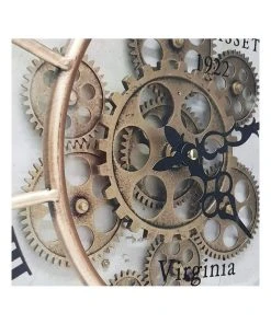 La Florentina Basset Round Wall Clock Copper 5 La Florentina Basset Round Wall Clock Copper -The Shine Nook Sales Store 893460880 3 720x928