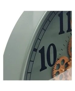 La Florentina Henri Modern Wall Clock Green -The Shine Nook Sales Store 893460970 3 720x928