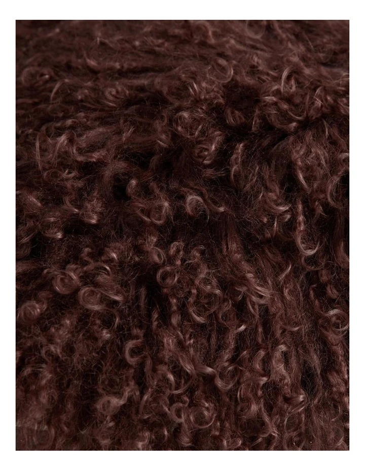 Sheridan Bligh Square Cushion In Bitter Chocolate - 45cm x 45cm 3 Sheridan Bligh Square Cushion In Bitter Chocolate - 45cm x 45cm - Image 3