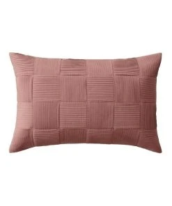 Sheridan Brannen Breakfast Cushion In Rosewood - 40cm x 60cm