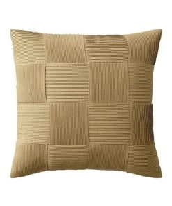 Sheridan Brannen Square Cushion In Cumin - 45cm x 45cm