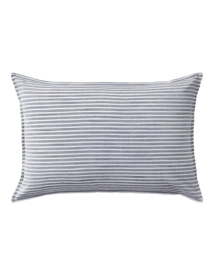 Sheridan Reilly Stripe Breakfast Cushion In Atlantic - 40cm x 60cm 1 Sheridan Reilly Stripe Breakfast Cushion In Atlantic - 40cm x 60cm