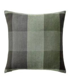 Sheridan Sterwell Square Cushion In Olive - 45cm x 45cm