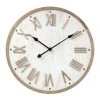 Toki Theo 60cm Silent Wall Clock Grey