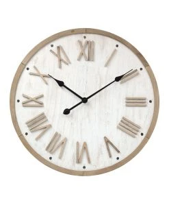 Toki Theo 60cm Silent Wall Clock Grey