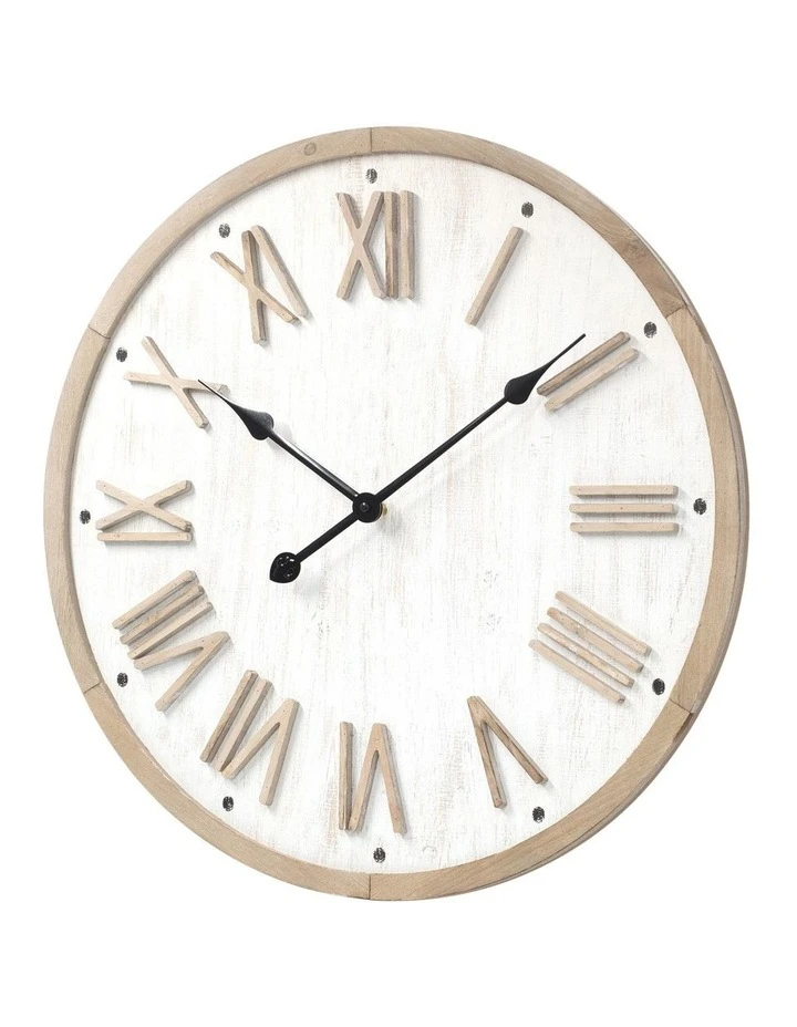 Toki Theo 60cm Silent Wall Clock Grey 2 Toki Theo 60cm Silent Wall Clock Grey - Image 2