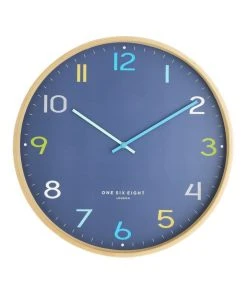 One Six Eight London Dream 41cm Wall Clock Navy