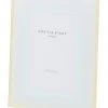 One Six Eight London Glass Photo Frame 6x4 White/Gold