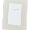 One Six Eight London Glass Photo Frame 6x4 Off White