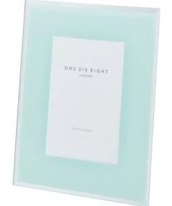 One Six Eight London Glass Photo Frame 10x8 Mint