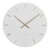 One Six Eight London Luca White 60cm Silent Wall Clock