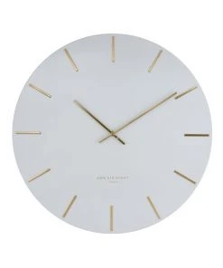 One Six Eight London Luca White 40cm Silent Wall Clock