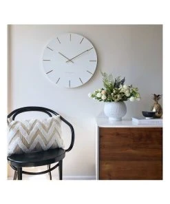 One Six Eight London Luca White 40cm Silent Wall Clock 5 One Six Eight London Luca White 40cm Silent Wall Clock -The Shine Nook Sales Store 899426350 3 720x928