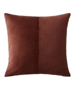 Sheridan Howerton Square Cushion In Bitter Chocolate - 45cm x 45cm
