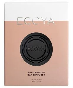ECOYA Cedarwood & Leather Car Diffuser