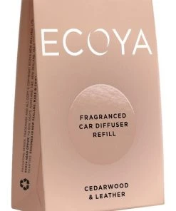 ECOYA Cedarwood & Leather Car Diffuser Refill
